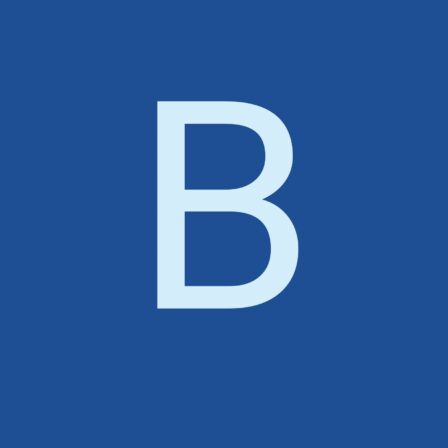 B